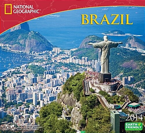 2014 National Geographic Brazil Deluxe Wall (Calendar, Wal Deluxe)