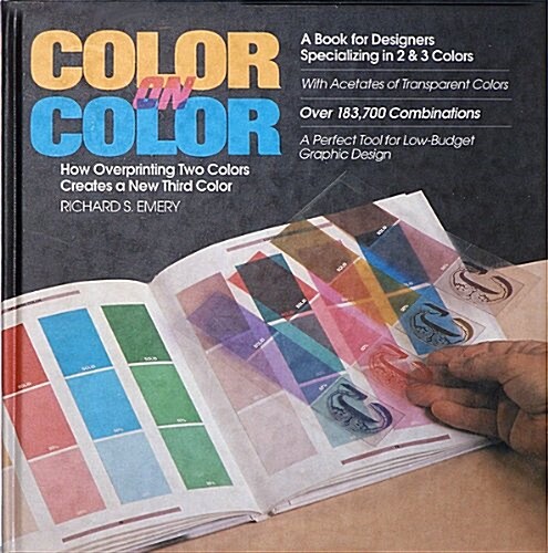 [중고] Color on Color: How Overprinting Two Colors Creates a New Third Color (Hardcover)