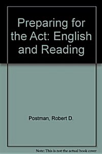 Preparing for the ACT English & Reading (Hardcover)