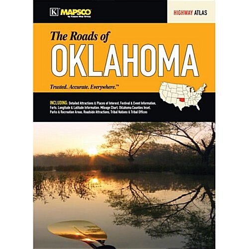 Mapsco The Roads of Oklahoma (The Roads of Series) (Spiral-bound)