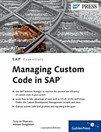 Managing Custom Code in SAP (Hardcover, Revised)
