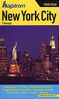 Hagstrom New York City 5 Borough Pocket Atlas (Paperback, Spiral)