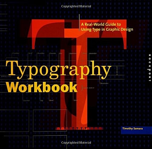 [중고] Typography Workbook: A Real-World Guide to Using Type in Graphic Design (Hardcover)