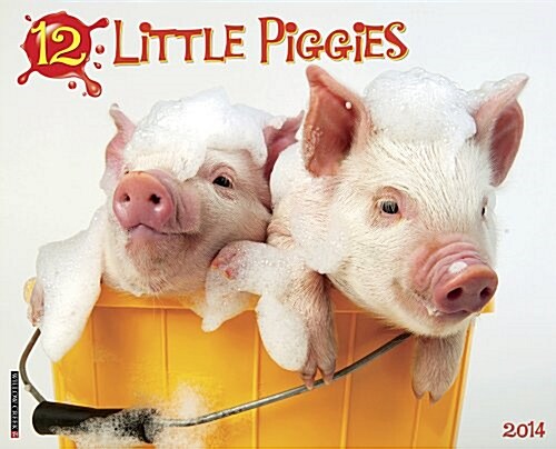 12 Little Piggies 2014 Wall Calendar (Calendar, Wal)