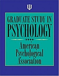 Graduate Study in Psychology (Paperback, Revised)