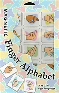 Magnetic Finger Alphabet: A to Z in Sign Language (Other)