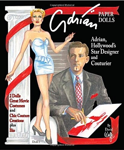 Adrian, Hollywood Designer Paper Dolls (Paperback)