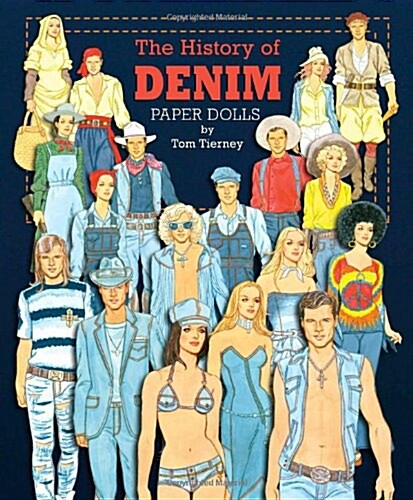 The History of Denim Paper Dolls (Paperback)