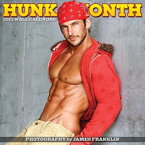 Hunk of the Month 2013 Wall Calendar (Calendar, Wal)