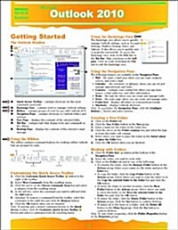 Outlook 2010 Quick Source Guide (Pamphlet)