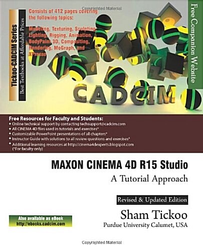 Maxon Cinema 4D R15 Studio: A Tutorial Approach (Paperback)