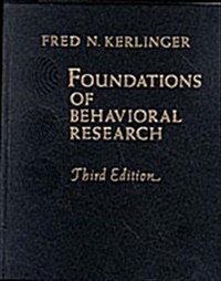 Foundations of Behavioral Research (Hardcover, 3rd)