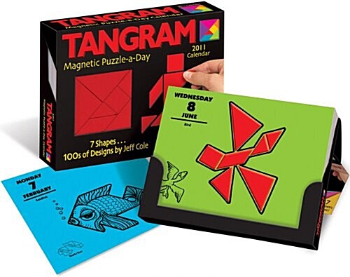 Tangram Magnet Puzzle-a-Day Calendar: 2011 Day-to-Day Calendar (Calendar, Pag)