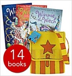 Winnie The Witch Collection and Satchel - 14 Books (Paperback)