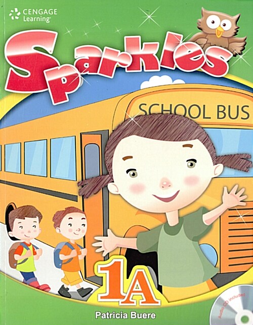 [중고] Sparkles student book with workbook and audio CD 1A