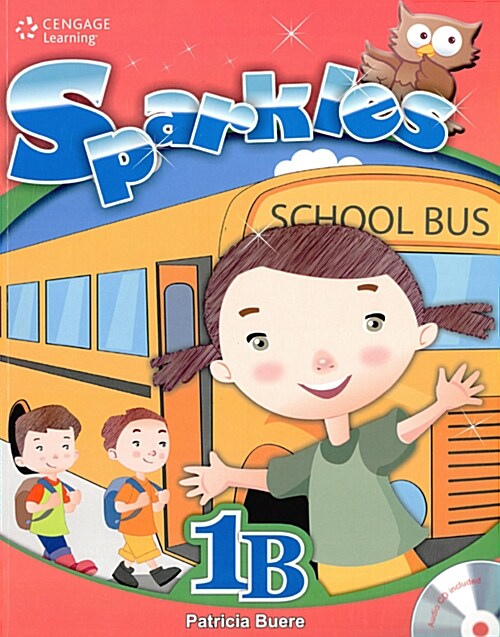 [중고] Sparkles student book with workbook and audio CD 1B