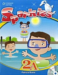 Sparkles student book with workbook and audio CD 2A