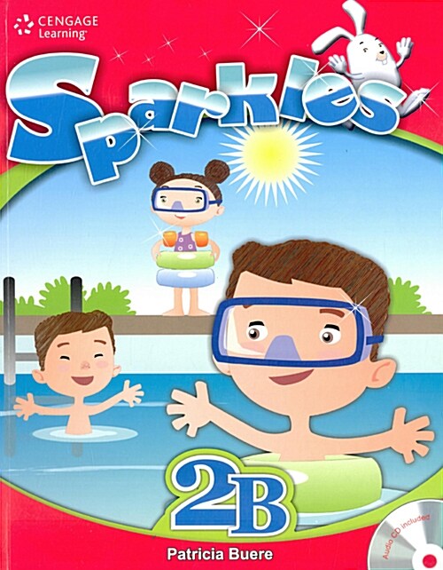 [중고] Sparkles student book with workbook and audio CD 2B