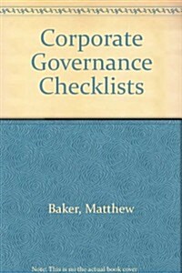 Tolleys Corporate Governance Checklists (Paperback)
