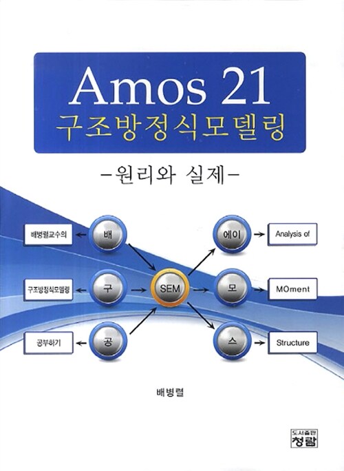 [중고] AMOS 21 구조방정식 모델링