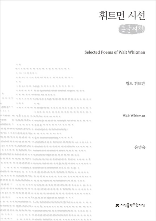 휘트먼 시선 (큰글씨책)