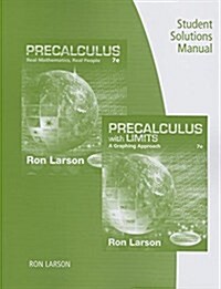 Student Solutions Manual for Larsons Precalculus: Real Mathematics, Real People, 7th (Paperback, 7)