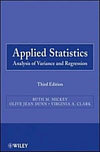 Applied Statistics: Analysis of Variance and Regression (Paperback, 3, Revised)