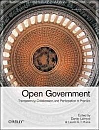 [중고] Open Government: Collaboration, Transparency, and Participation in Practice (Paperback)