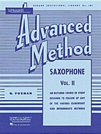 Rubank Advanced Method Saxophone (Paperback)