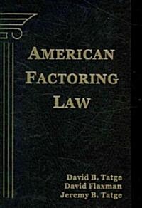 American Factoring Law (Hardcover)
