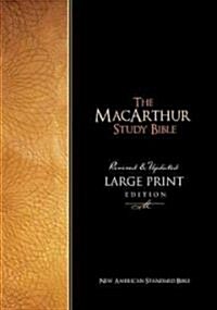 MacArthur Study Bible-NASB-Large Print (Bonded Leather)