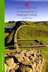 An Archaeological Map of Hadrians Wall : 1:25000 Scale (Sheet Map, folded)