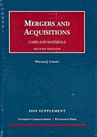 Mergers and Acquisitions 2009 (Paperback, 2nd, Supplement)
