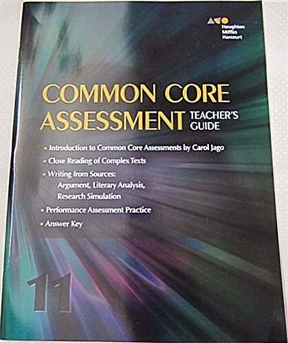Houghton Mifflin Harcourt Collections: Common Core Assessment Teachers Guide Grade 11 (Paperback)