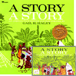 [베오영]A Story, A Story (Paperback + 테이프) - 베스트셀링 오디오 영어동화
