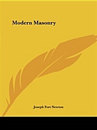 Modern Masonry (Paperback)