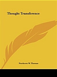 Thought Transference (Paperback)