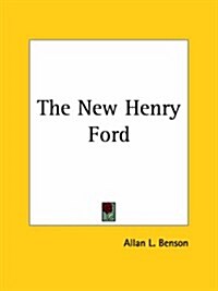 The New Henry Ford 1923 (Paperback)
