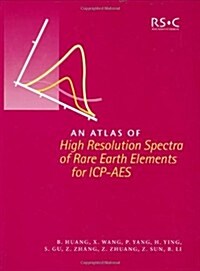 An Atlas of High Resolution Spectra of Rare Earth Elements for ICP-AES (Hardcover)