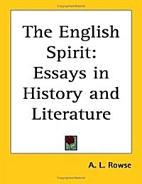 The English Spirit (Paperback)
