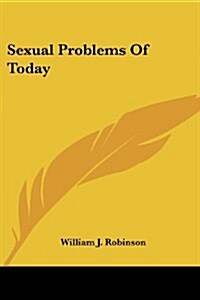 Sexual Problems of Today (Paperback)