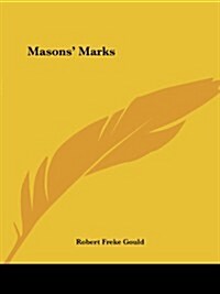 Masons Marks (Paperback)