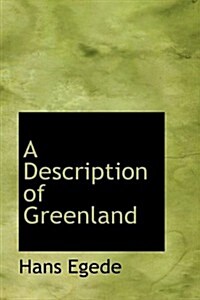 A Description of Greenland (Paperback)