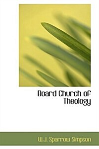 Board Church of Theology (Hardcover)