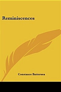 Reminiscences (Paperback)