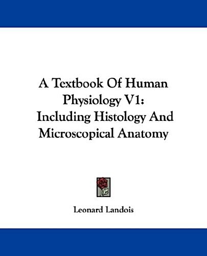 A Textbook of Human Physiology (Paperback)