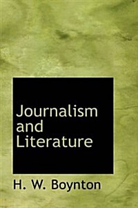 Journalism and Literature (Paperback)