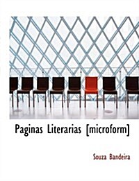 Paginas Literarias [Microform] (Paperback)