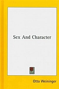 Sex and Character (Hardcover)