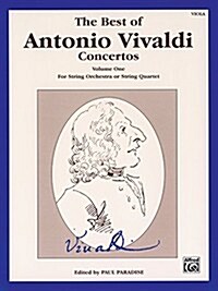 The Best of Antonio Vivaldi Concertos for Viola (Paperback)